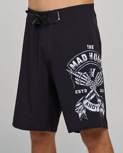 FKRS AHOY | 20" BOARDSHORT - BLACK
