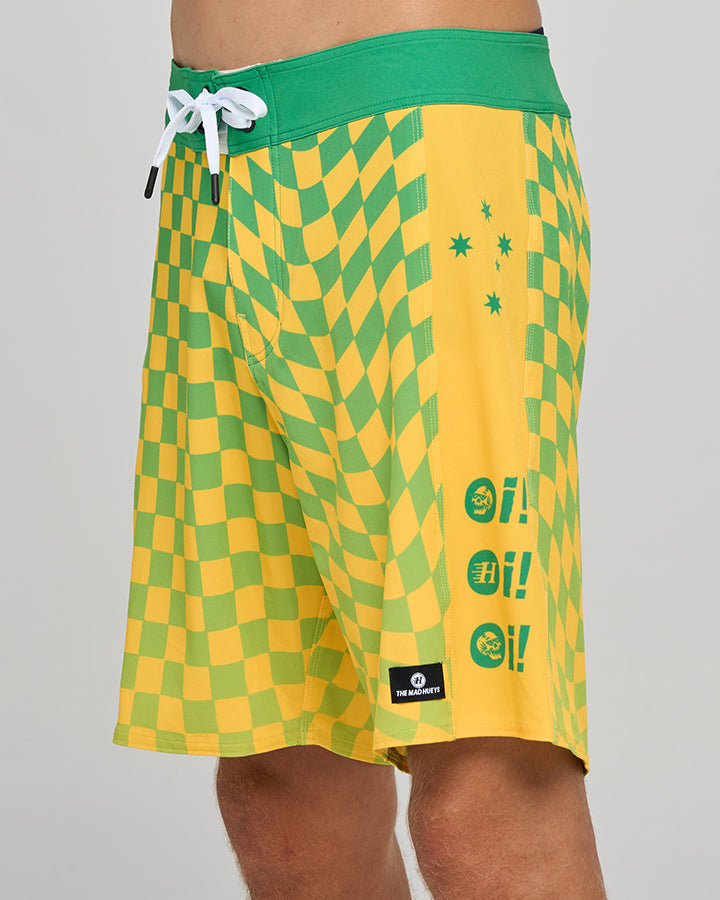 OI OI OI | 19" BOARDSHORT - AUSSIE GOLD