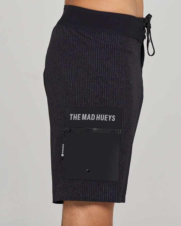 SOUTHERN HUEYS | 18" BOARDSHORT - VINTAGE BLACK