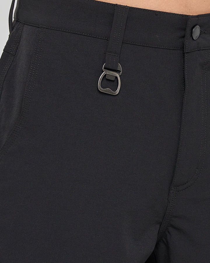 TOUGH HUEYS | 17" UTILITY WORK SHORT - BLACK