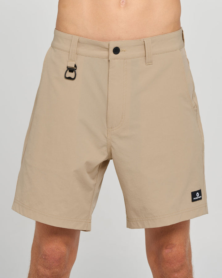 TOUGH HUEYS | 17" UTILITY WORK SHORT - TAUPE