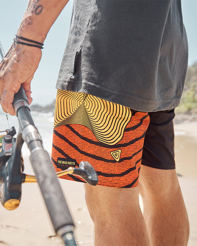 ONE TEAM | 18" BOARDSHORT - VINTAGE BLACK