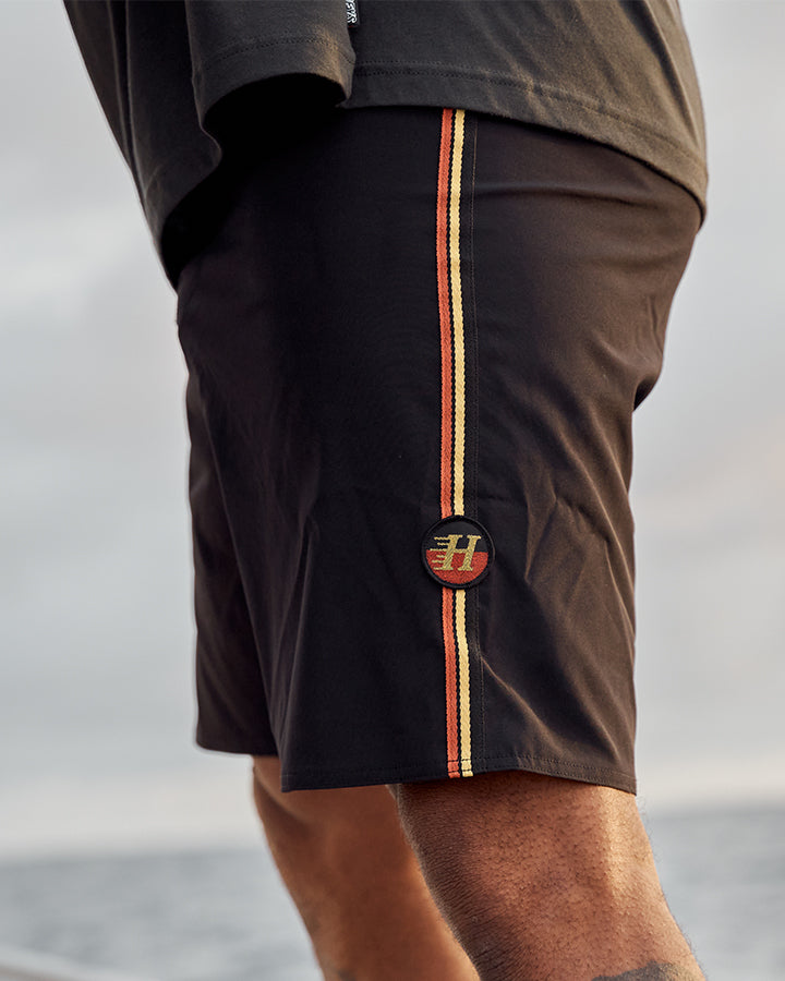 SEND IT TEAM | 18" BOARDSHORT - BLACK