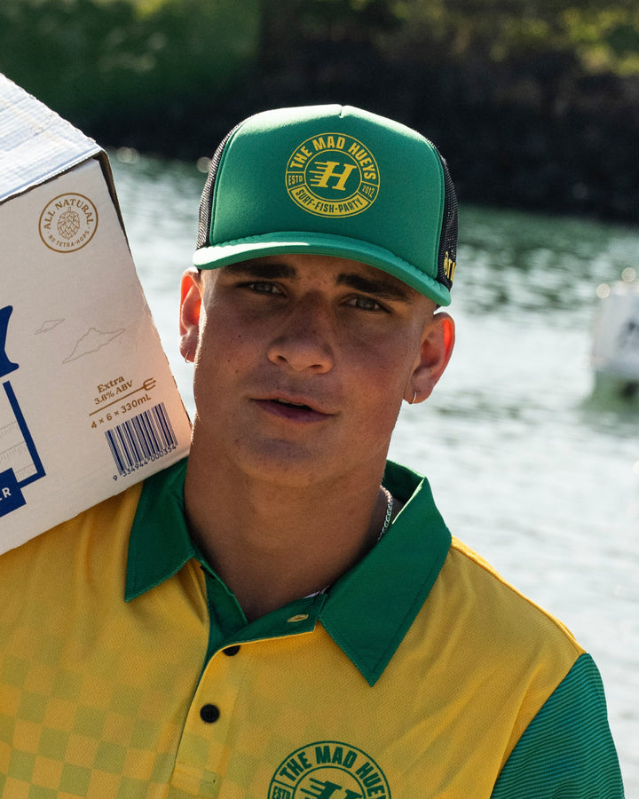 OI OI OI | FOAM TRUCKER - AUSSIE GREEN