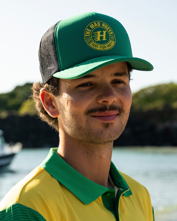 OI OI OI | FOAM TRUCKER - AUSSIE GREEN