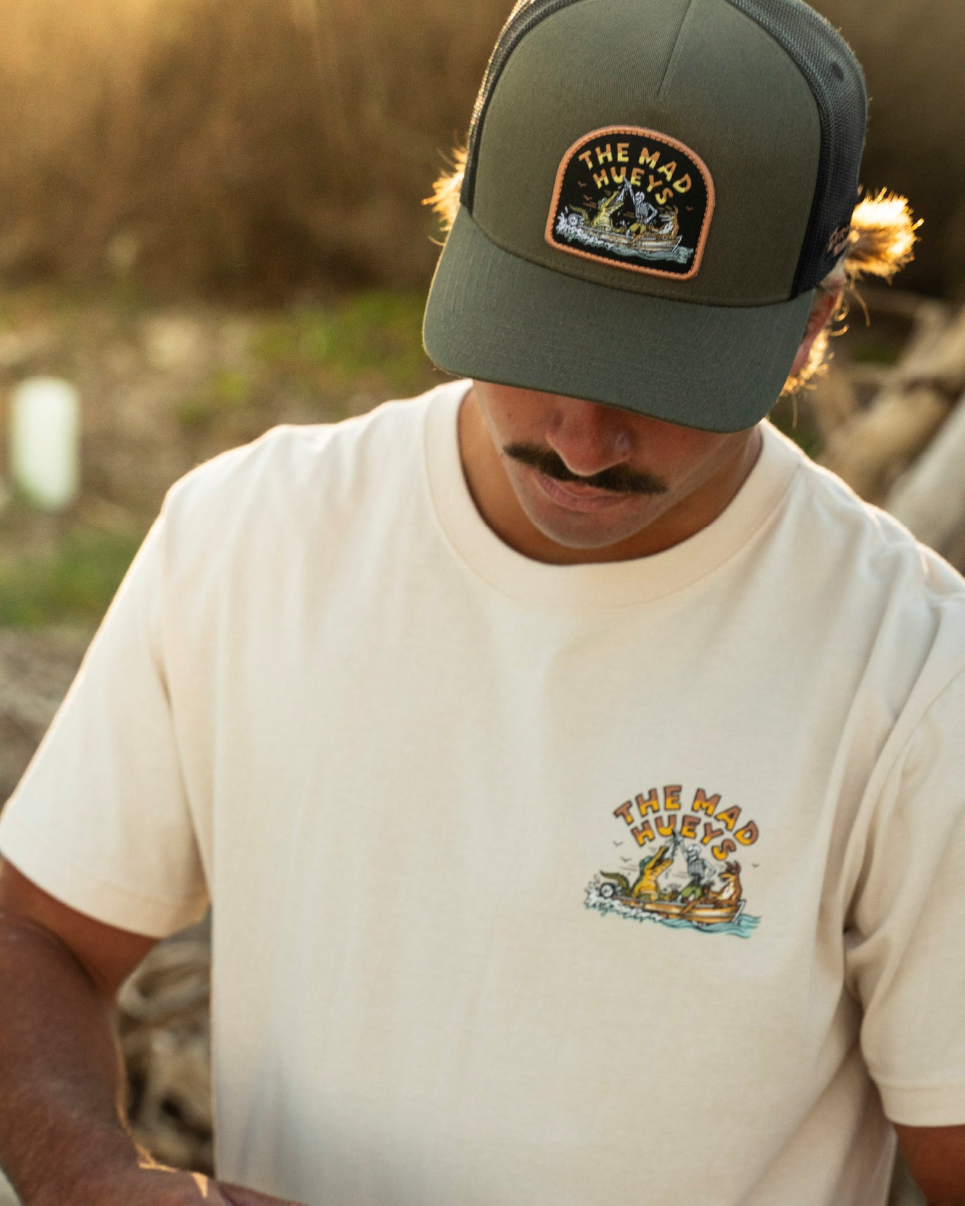 LOVING MANGROVES | TWILL TRUCKER - OLIVE