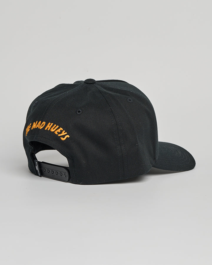 GET HAMMERED | TWILL SNAPBACK - BLACK