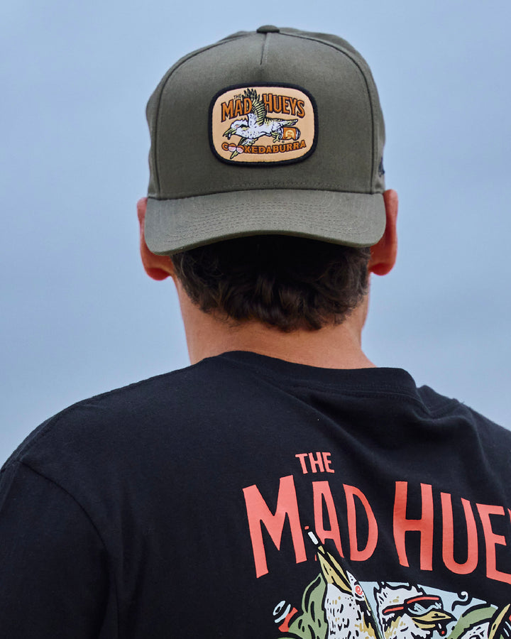 COOKEDABURRA TRIO | TWILL SNAPBACK - OLIVE
