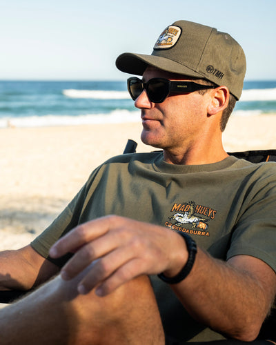 COOKEDABURRA TRIO | TWILL SNAPBACK - OLIVE