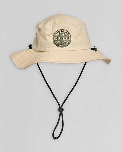 GOOD LIFE HUEYS | WIDE BRIM HAT - CEMENT