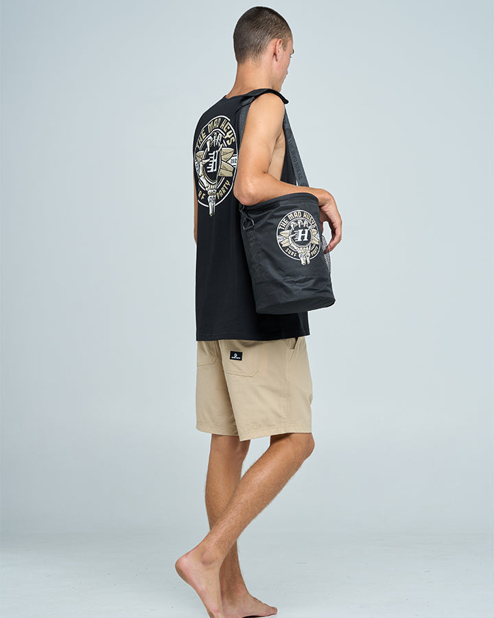 SURF HUEYS | COOLER BAG - BLACK