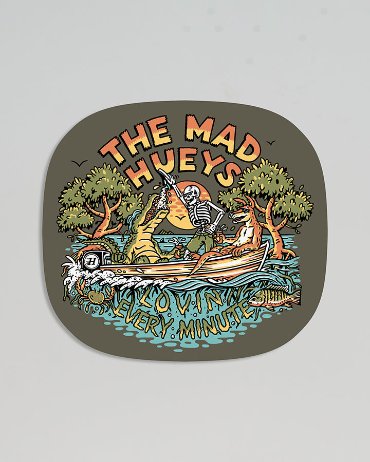 LOVING MANGROVES | STICKER - OLIVE