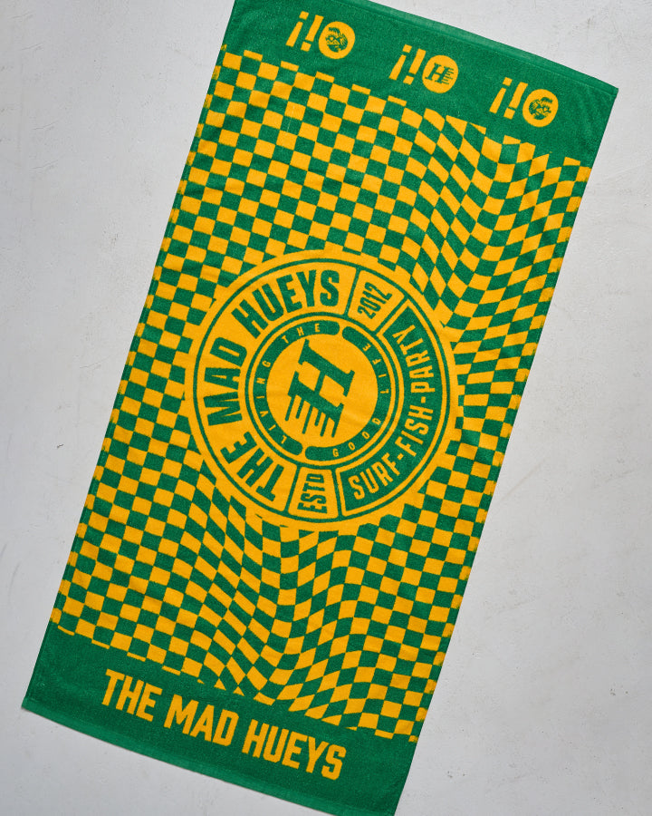 OI OI OI | BEACH TOWEL - AUSSIE GREEN