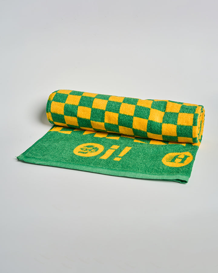 OI OI OI | BEACH TOWEL - AUSSIE GREEN