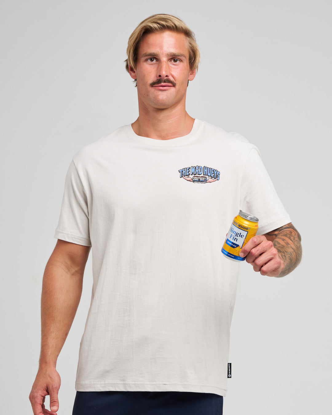 GETTING LEGLESS | SS TEE - SMOKE