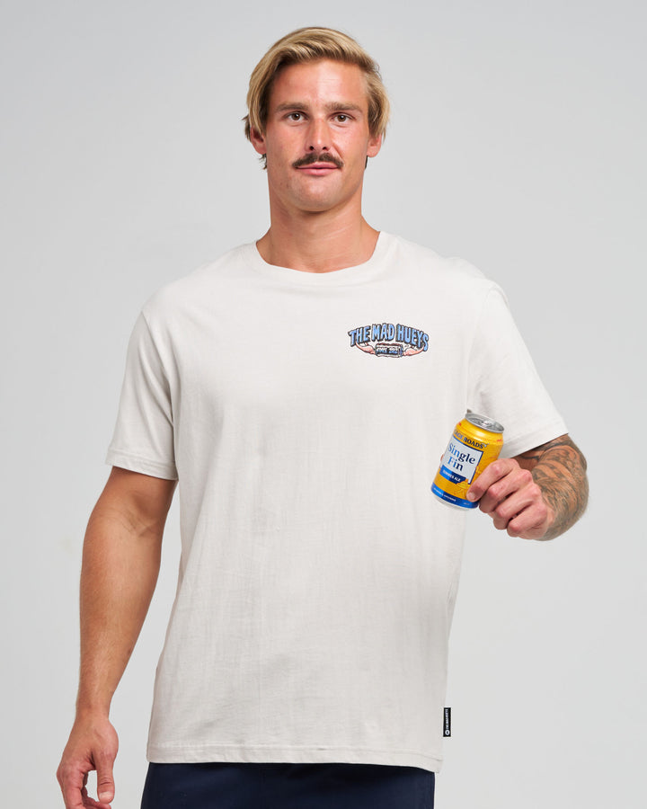 GETTING LEGLESS | SS TEE - SMOKE