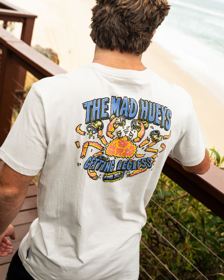 GETTING LEGLESS | SS TEE - SMOKE