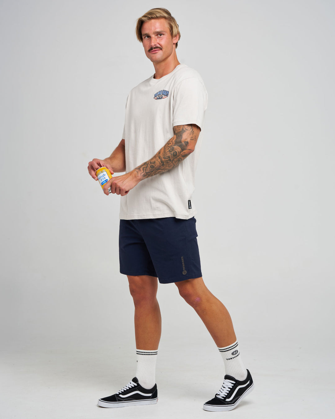 GETTING LEGLESS | SS TEE - SMOKE
