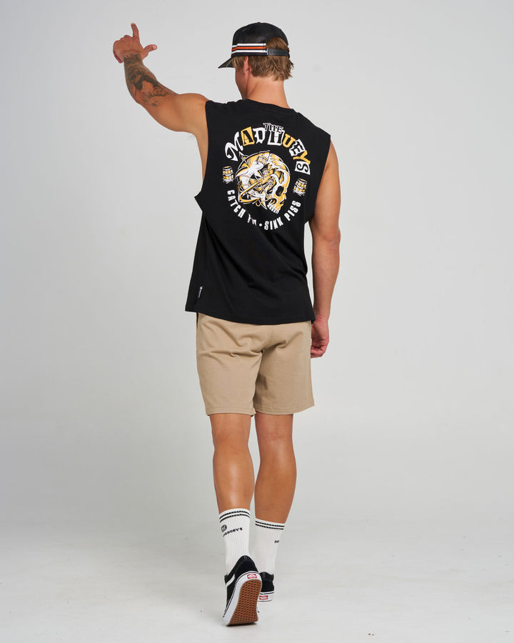 CATCH FISH | MUSCLE - BLACK