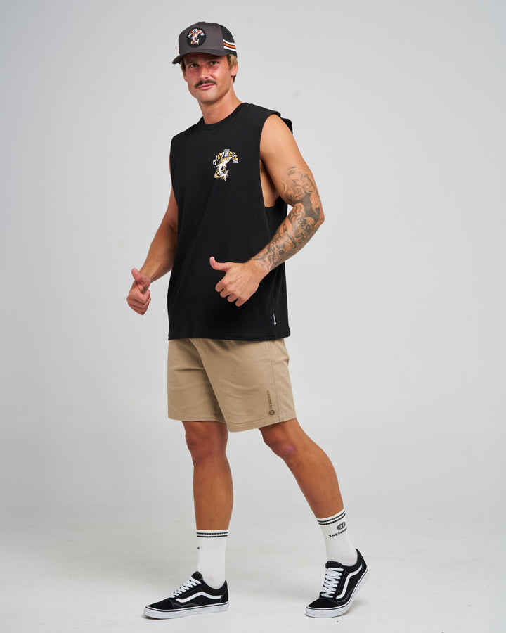 CATCH FISH | MUSCLE - BLACK