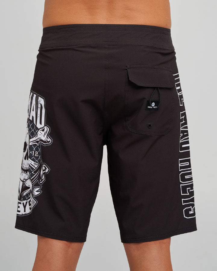 ANCHOR SKULL | 20" BOARDSHORT - BLACK