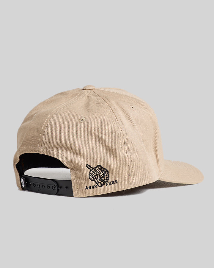 CHEERS FOR THE BEERS | TWILL SNAPBACK - TAN