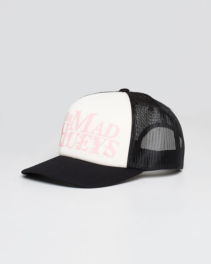 SPEEDING HUEYS | WOMENS FOAM TRUCKER - WHITE
