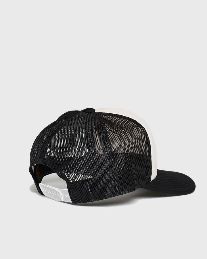 SPEEDING HUEYS | WOMENS FOAM TRUCKER - WHITE