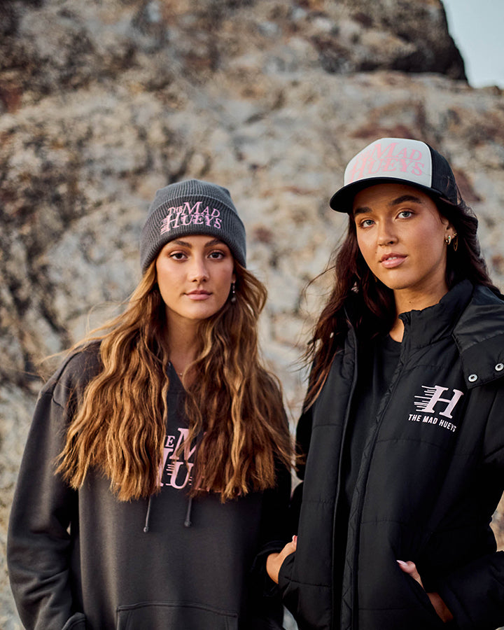 SPEEDING HUEYS | WOMENS FOAM TRUCKER - WHITE