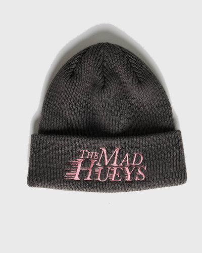 SPEEDING HUEYS | WOMENS RELAXED FIT BEANIE - CHARCOAL