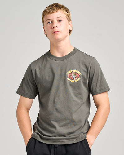 LOOSE CANNONS | YOUTH SS TEE - CHARCOAL