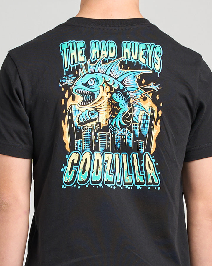 CODZILLA RETURNS | YOUTH SS TEE - BLACK