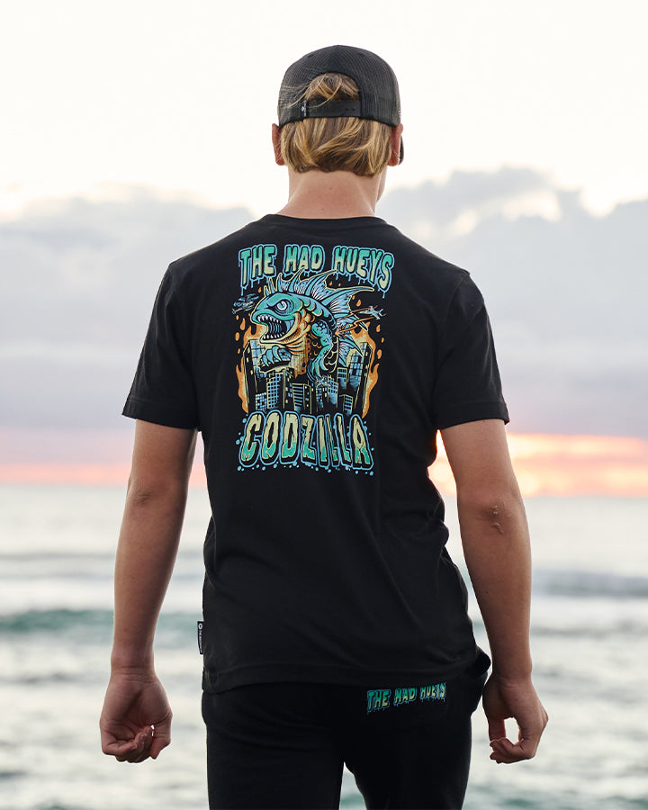 CODZILLA RETURNS | YOUTH SS TEE - BLACK
