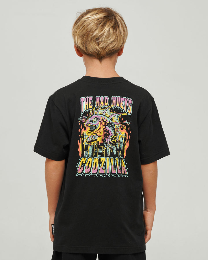 CODZILLA RETURNS | YOUTH SS TEE - BLACK