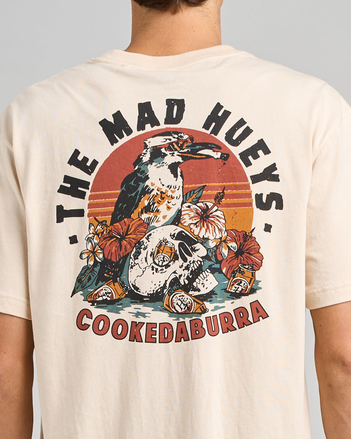 STRANDED COOKEDABURRA | SS TEE - CEMENT