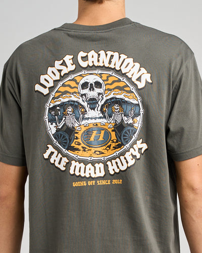 LOOSE CANNONS | SS TEE - CHARCOAL