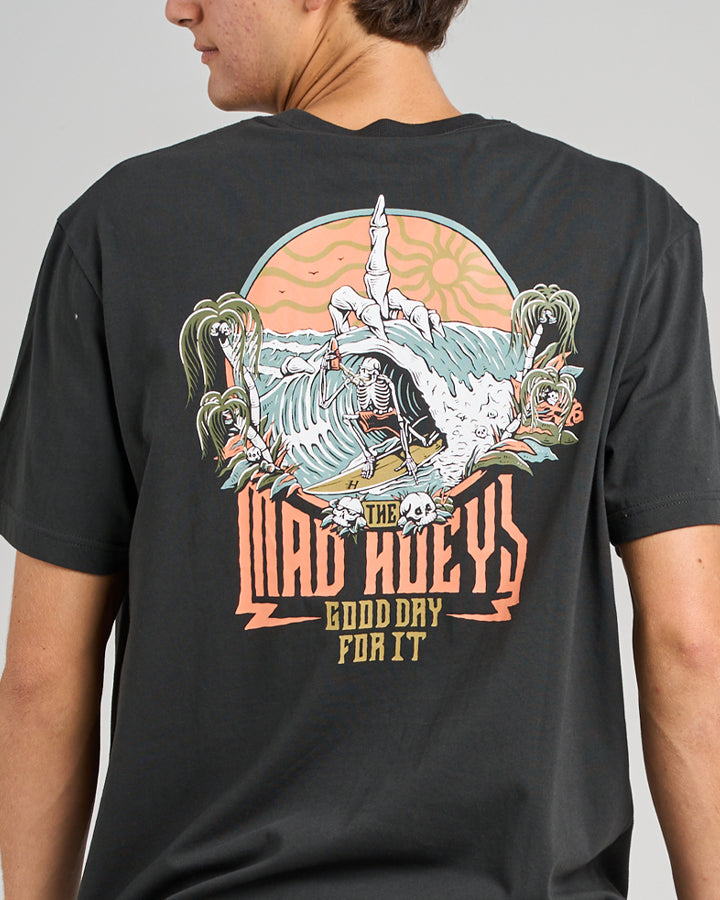 SHOEY SESH | SS TEE - VINTAGE BLACK