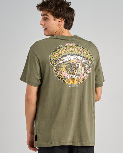 LOVIN EVERY MINUTE | SS TEE - OLIVE