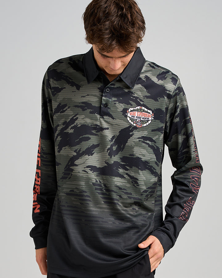THE TIKI CAPTAIN | UPF 50+ FISHING JERSEY - OLIVE