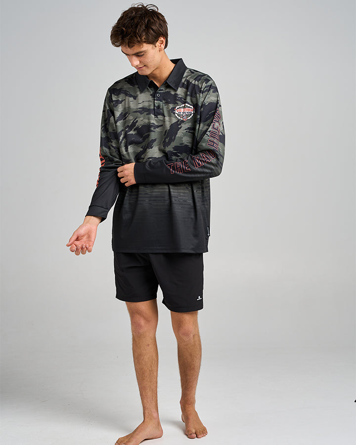 THE TIKI CAPTAIN | UPF 50+ FISHING JERSEY - OLIVE