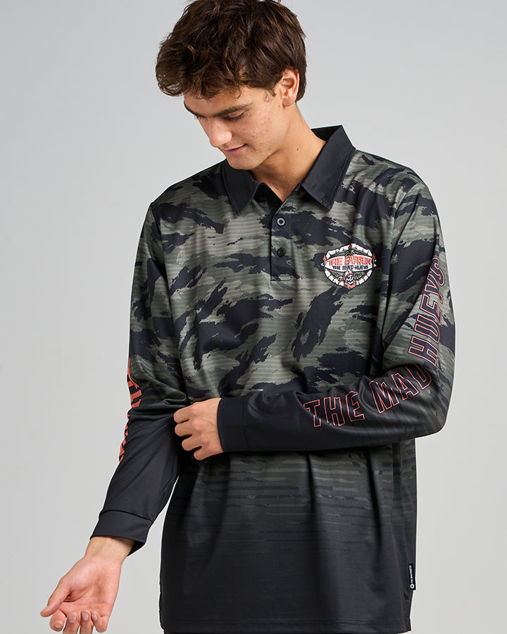 THE TIKI CAPTAIN | UPF 50+ FISHING JERSEY - OLIVE
