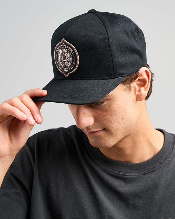 FK OFF FISH ON | TWILL SNAPBACK - BLACK