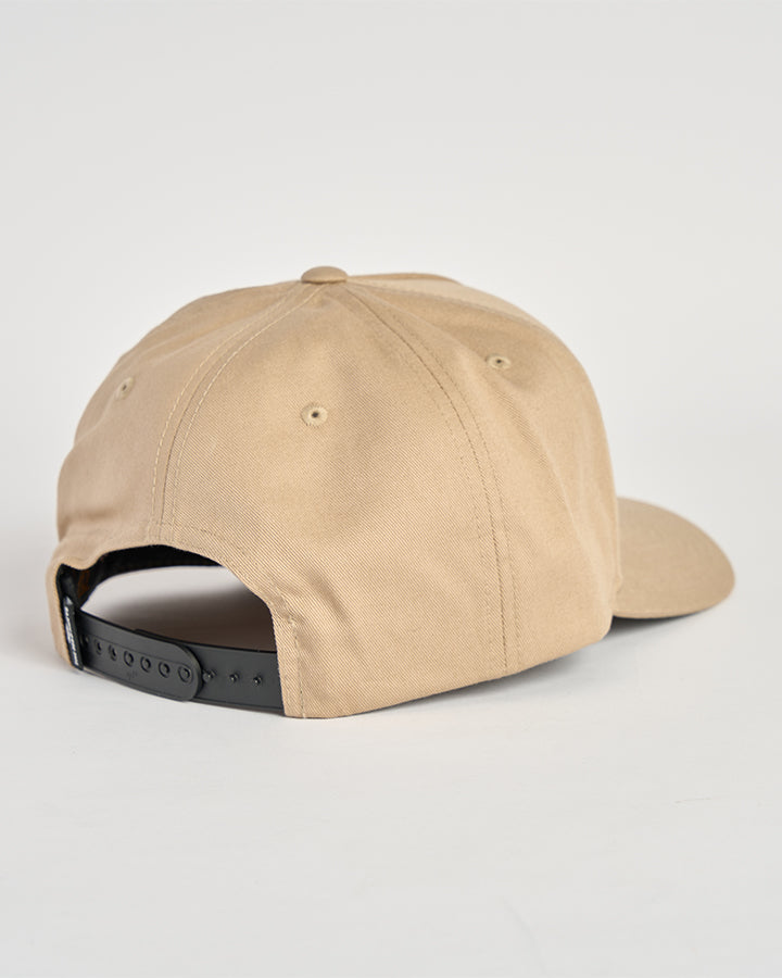 FK OFF FISH ON | TWILL SNAPBACK - TAN