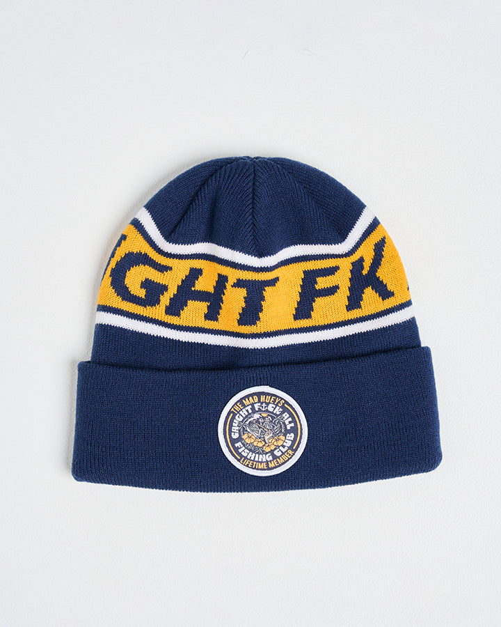 TROPIC CAUGHT FK ALL | RELAXED FIT BEANIE - NAVY