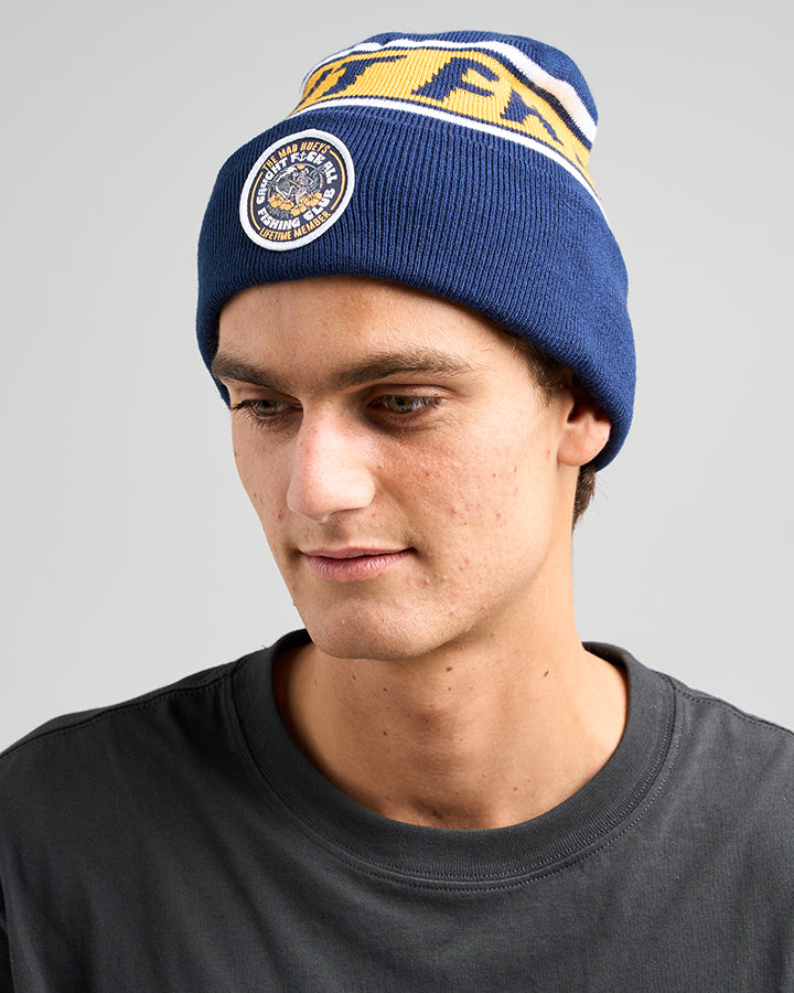 TROPIC CAUGHT FK ALL | RELAXED FIT BEANIE - NAVY