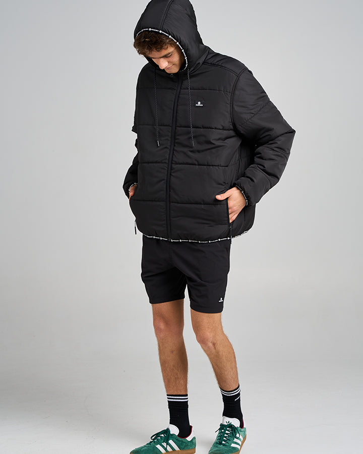HURRICANE | PUFFER JACKET - BLACK