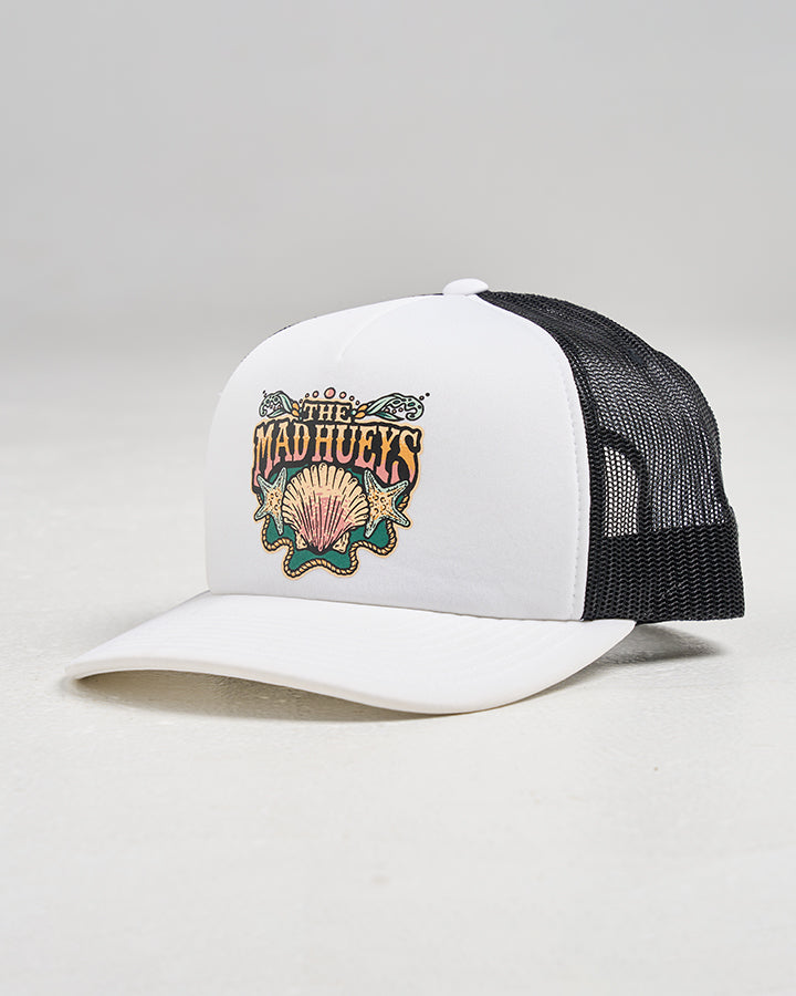 SIDE SADDLE | WOMENS FOAM TRUCKER - WHITE