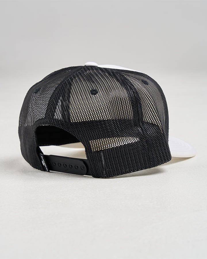 SIDE SADDLE | WOMENS FOAM TRUCKER - WHITE