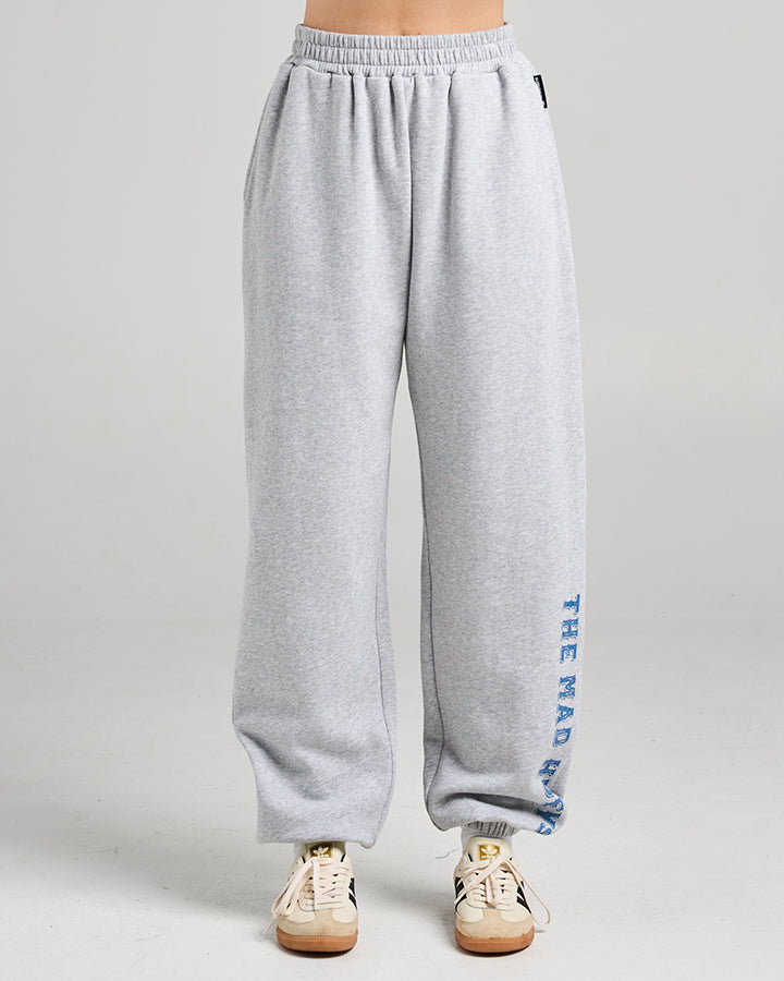STAR PIRATES LIFE | WOMENS BAGGY TRACKPANT - GREY MARLE