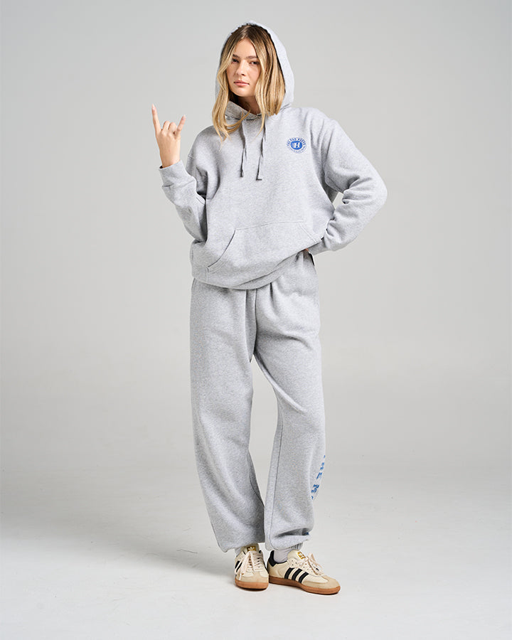 STAR PIRATES LIFE | WOMENS BAGGY TRACKPANT - GREY MARLE